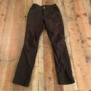 Outdoor wear fly Gaga womens fleece lined outdoor athletic pants -S